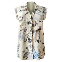 Camicetta con stampa floreale in seta di GUCCI 2015 LOGO Kris Knight USA 8 Rizzoli & Isles