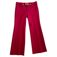 Gucci 2016 GG fuchsia Pants