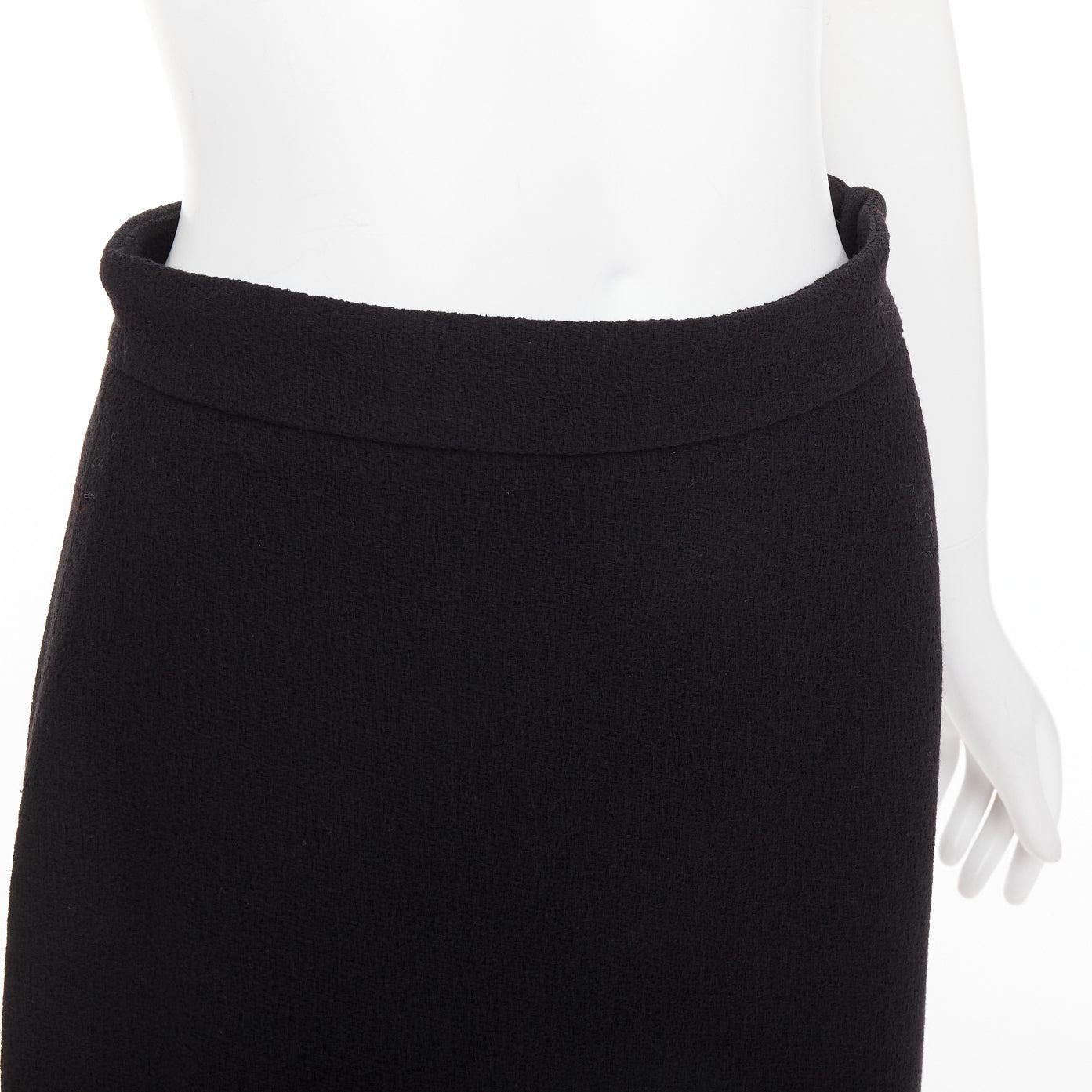 GUCCI 2017 crepé de lana negro ribete crema dobladillo A-line falda por la rodilla IT40 S
Referencia: MECG/A00155
Marca: Gucci
Diseñador: Alessandro Michele
Colección: 2017
Material: Lana
Color: Negro, Crema
Patrón: Sólido
Cierre: cremallera
Forro: