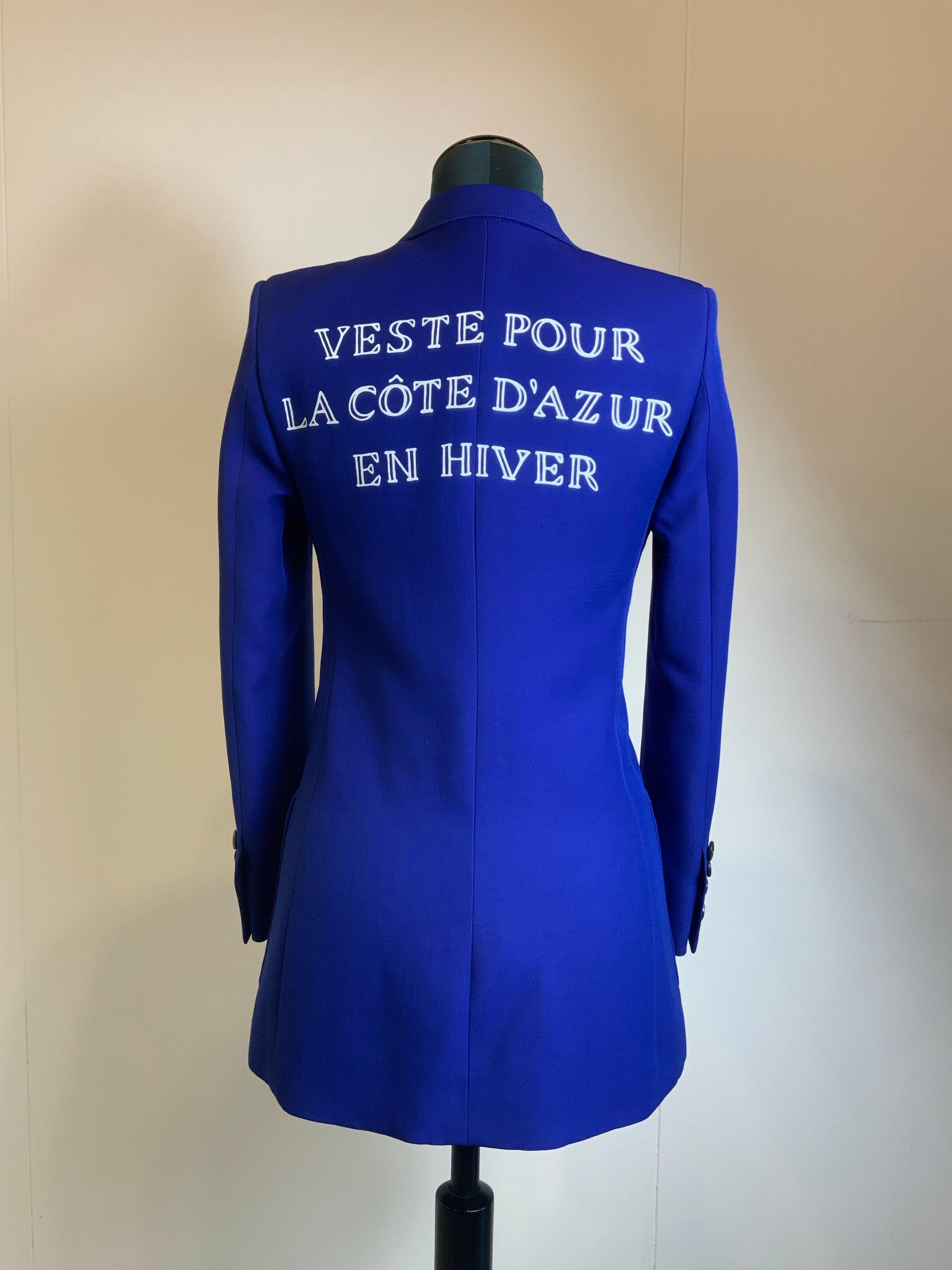 Balzer sastre azul Gucci 2018 en Excelente estado para la venta en Carnate, IT