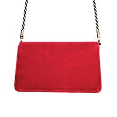 Gucci 2018 Broadway Mini Velvet Flap Bag