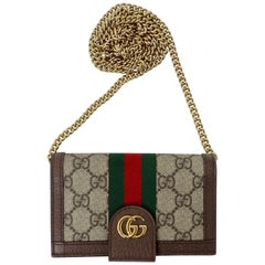 Gucci 2018 Ophidia Canvas Iphone 8 Wallet Case