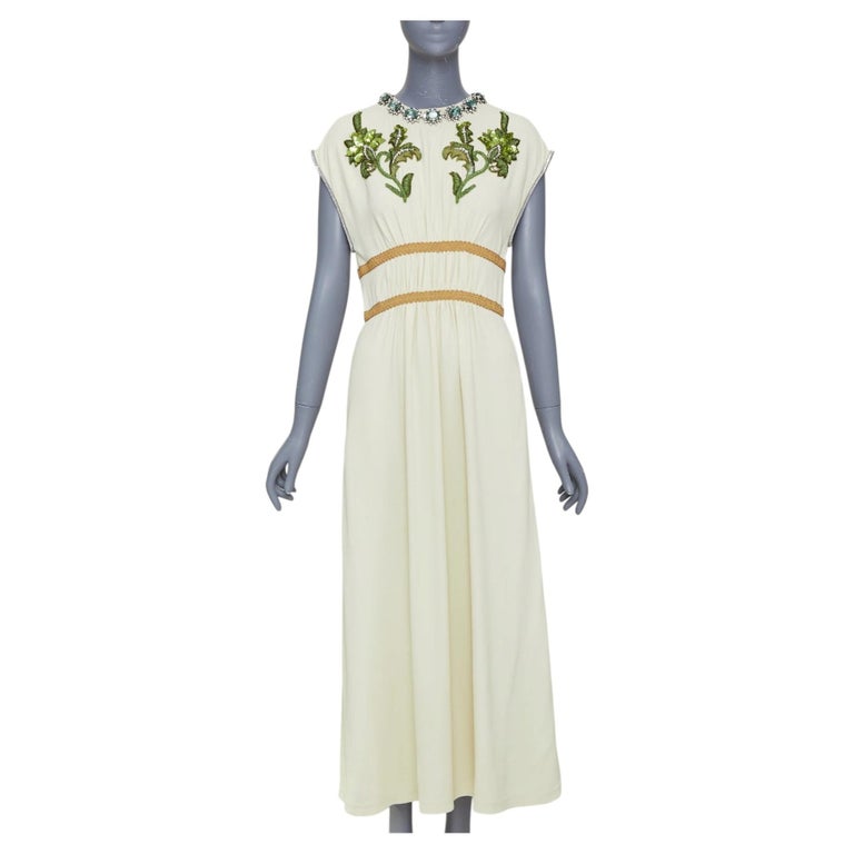 empire line jersey dress Gucci model:nahunne