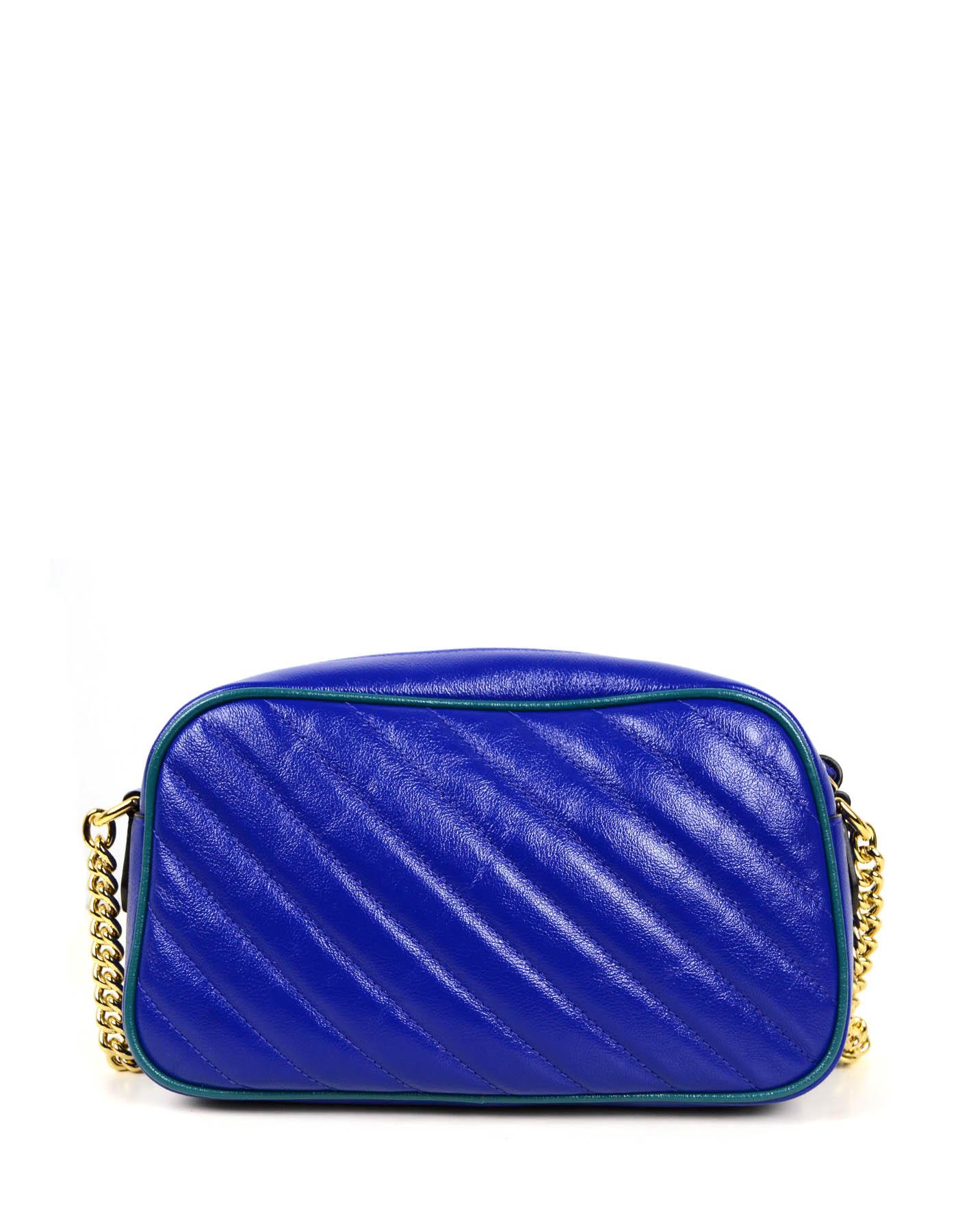blue and green gucci bag