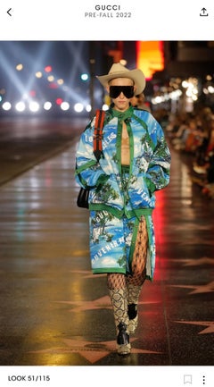 Gucci 2022 Los Anegeles Cruise collection Bomber Jacket by Alessandro Michele