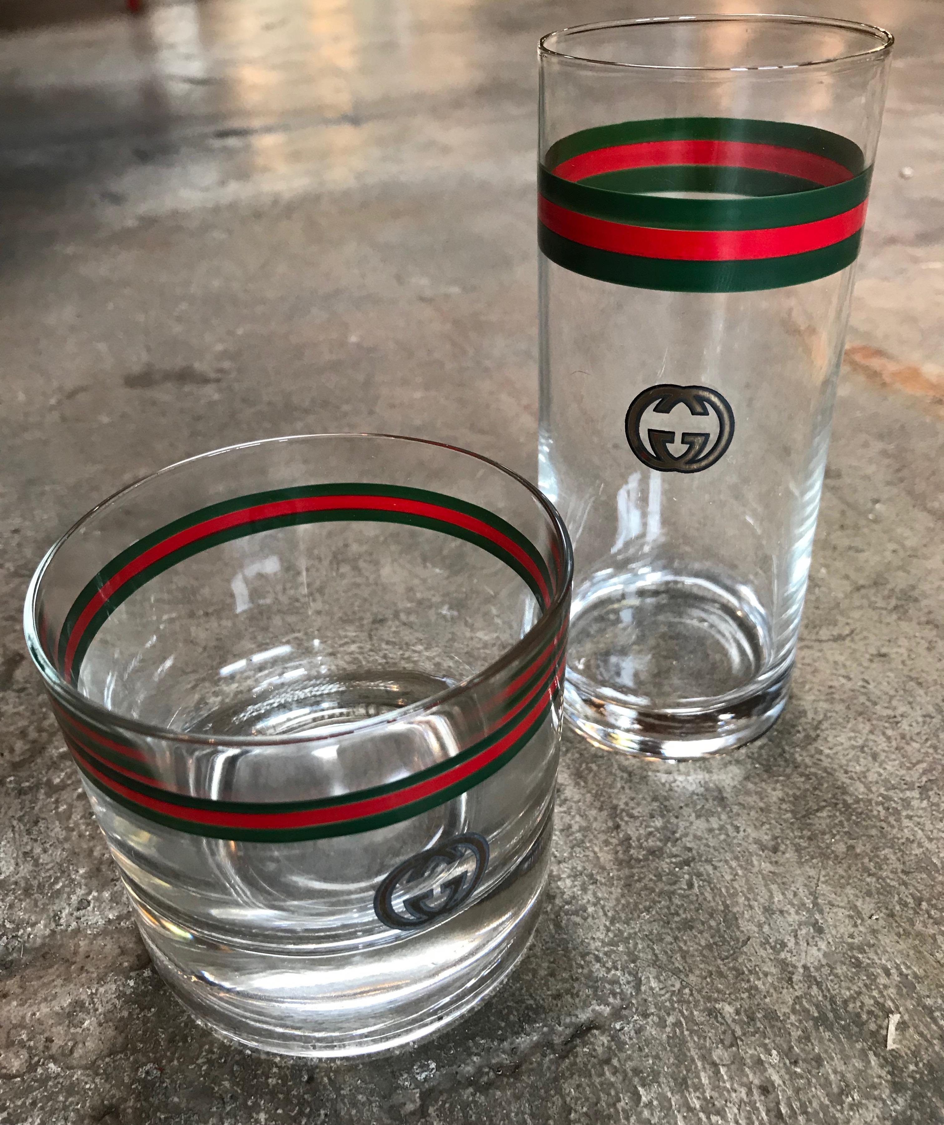 Gucci 20th Century Modern Glasses Set 