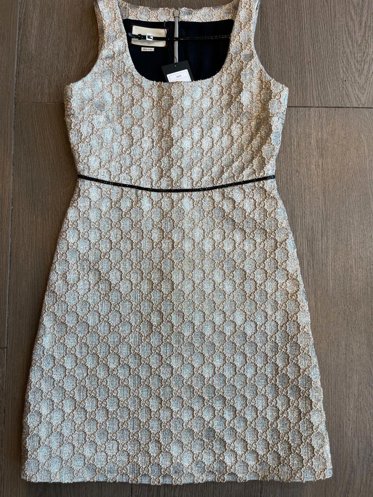 Women's or Men's Gucci 3, 5K$ GG Logo Brocade Dress with Straps For Sale