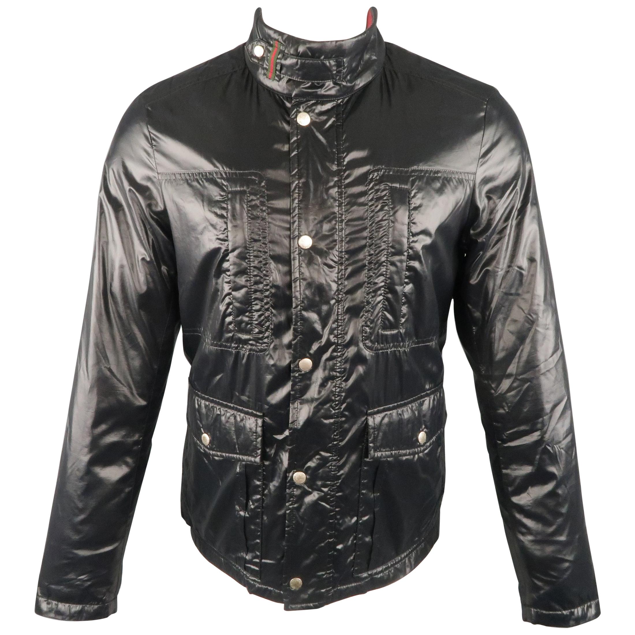 gucci shiny jacket