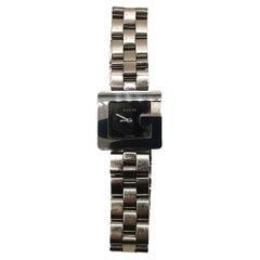 Used Gucci 3600l stainless steel G face wrist watch 