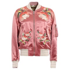 Used Gucci 4K$ Collectors Guccification Teddy Applique Bomber 
