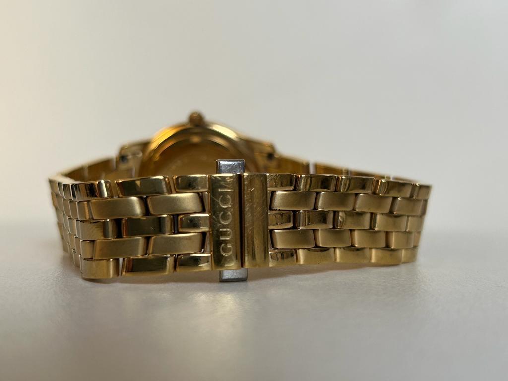Gucci 5400L Damenarmbanduhr. Schwer vergoldet, 26 mm, Gehäusejahr 1998 3