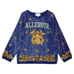 Gucci 6K$ - Maglia con ricamo di paillettes in muratura