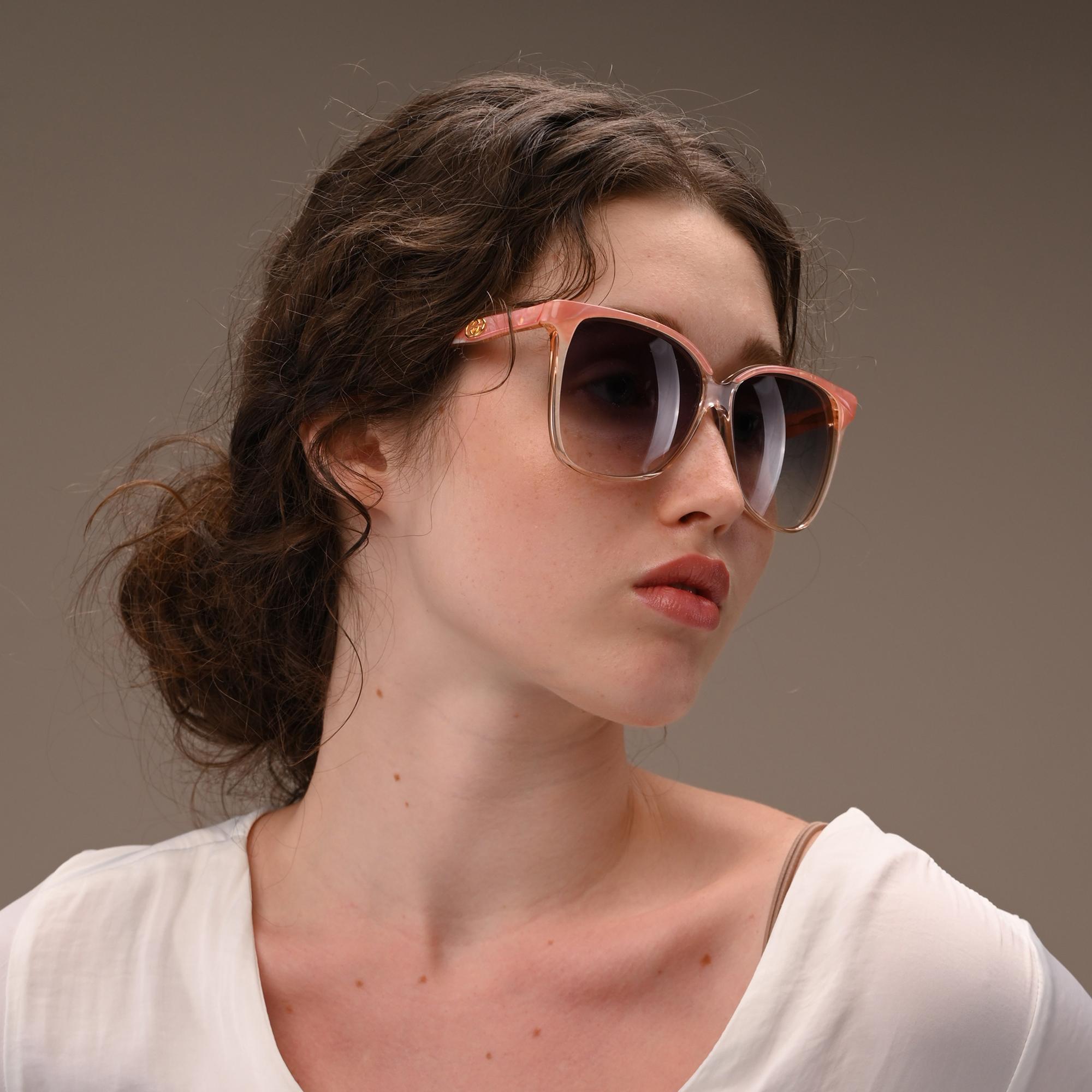 Gray Gucci 70s vintage sunglasses For Sale