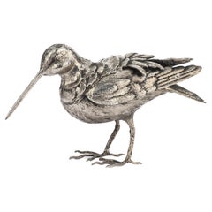 Oiseau décoratif en métal Gucci 70s Woodcock