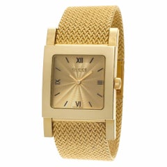Gucci 7900 Series 7900, Gold Dial, Certified and Warranty