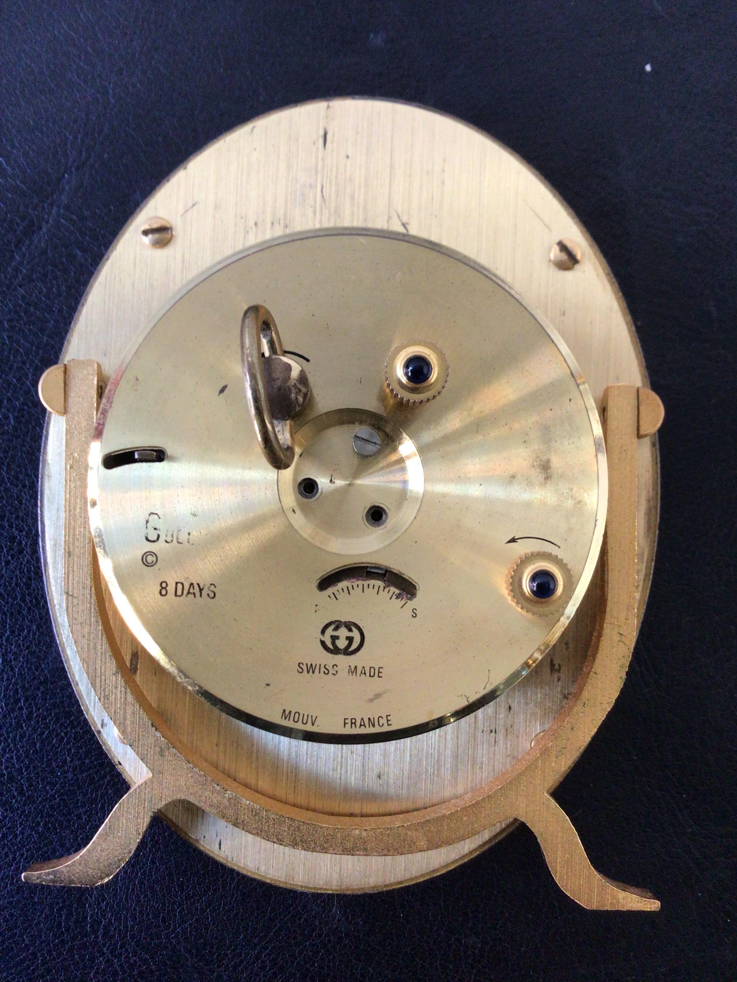 Gucci 8 Day Alarm Clock 2