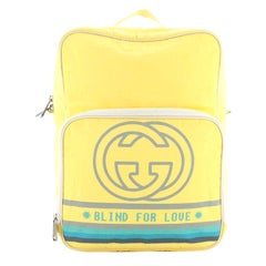 Gucci 80's Patch Backpack Nylon - Sac à dos moyen