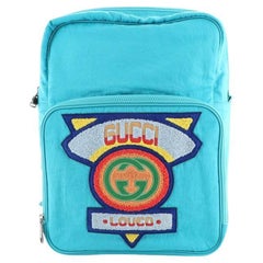 Gucci 80's Patch Backpack Nylon Medium