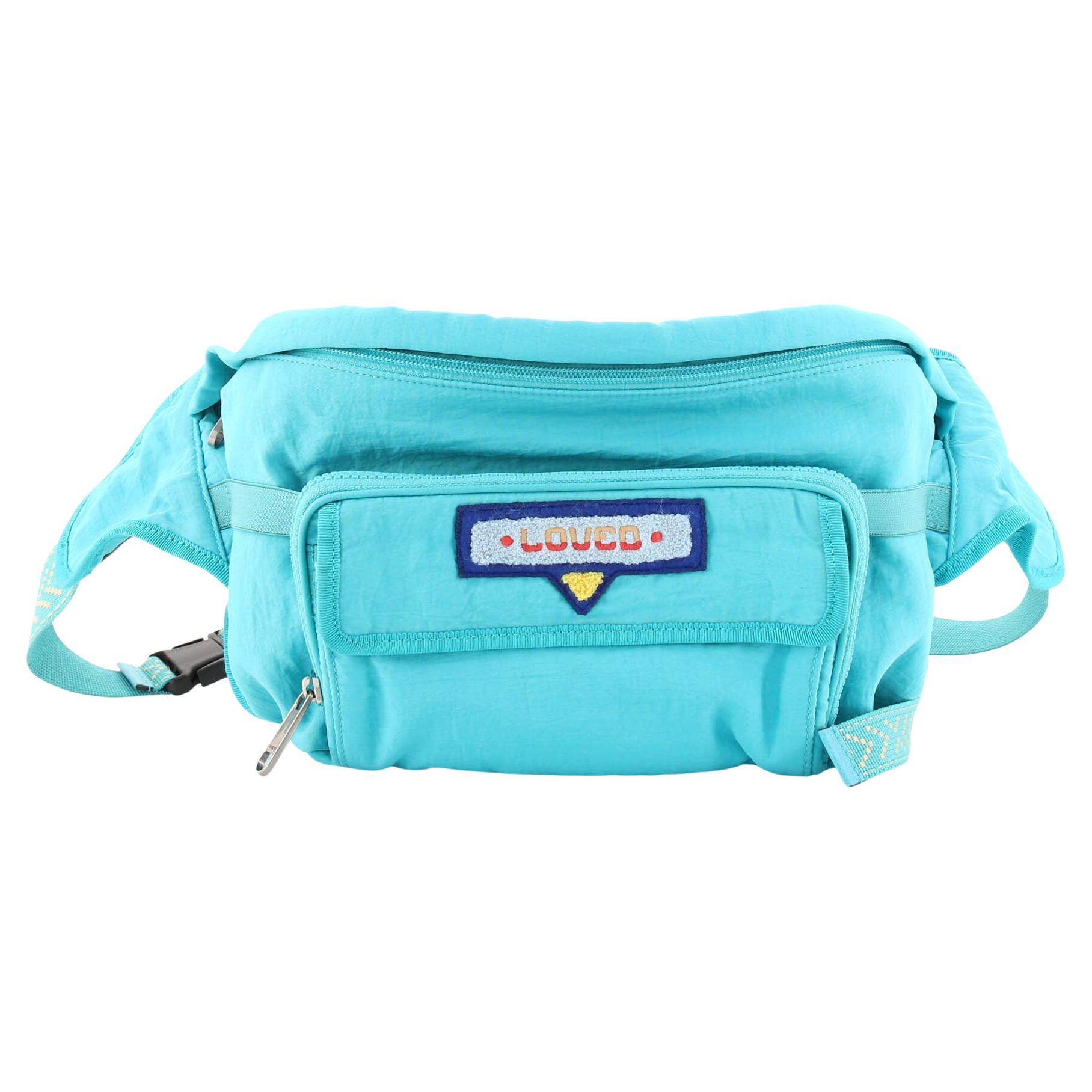 Gucci 80s Patch Convertible Belt Bag Nylon