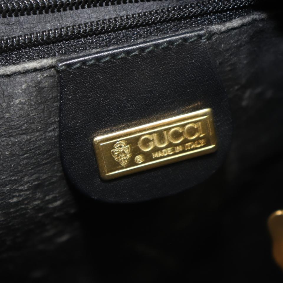 Gucci 857083 Monogramme GG imbriqué noir Interlocking Pour femmes en vente