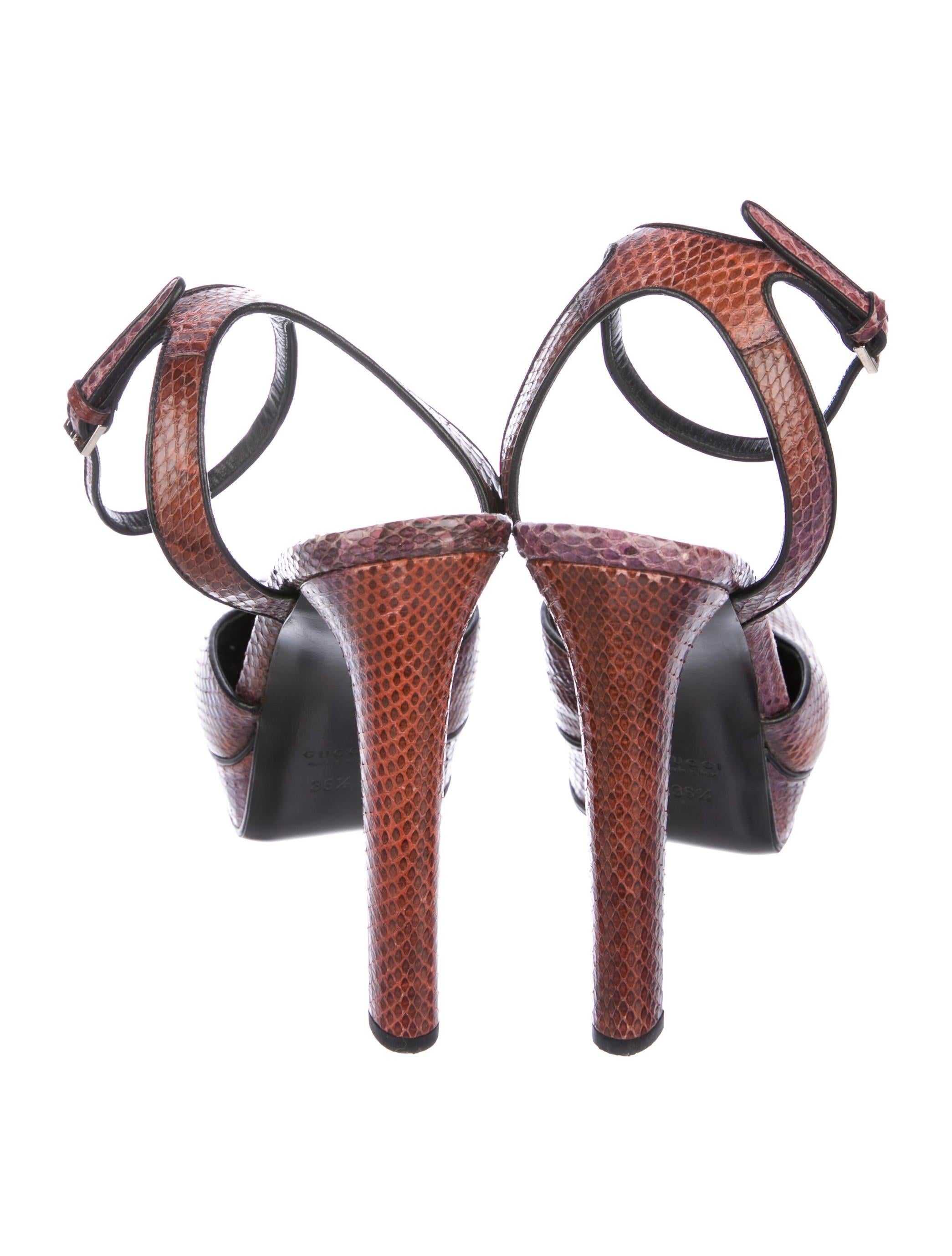 Gucci 90th Anniversary Ad Runway Python Skakeskin… - image 9