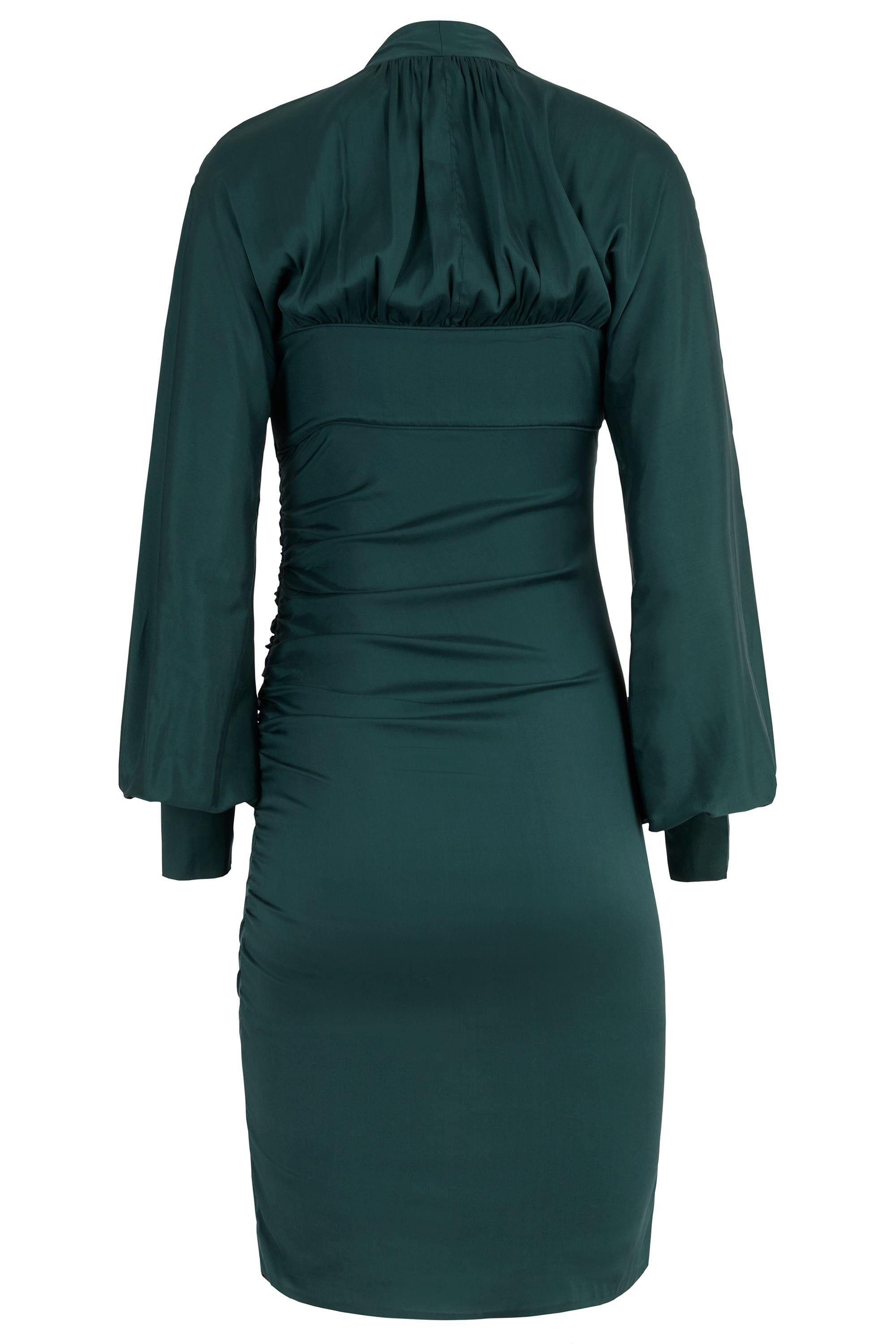 Gucci Vestito in seta verde acqua A/I 2005 In condizioni ottime in vendita a London, GB