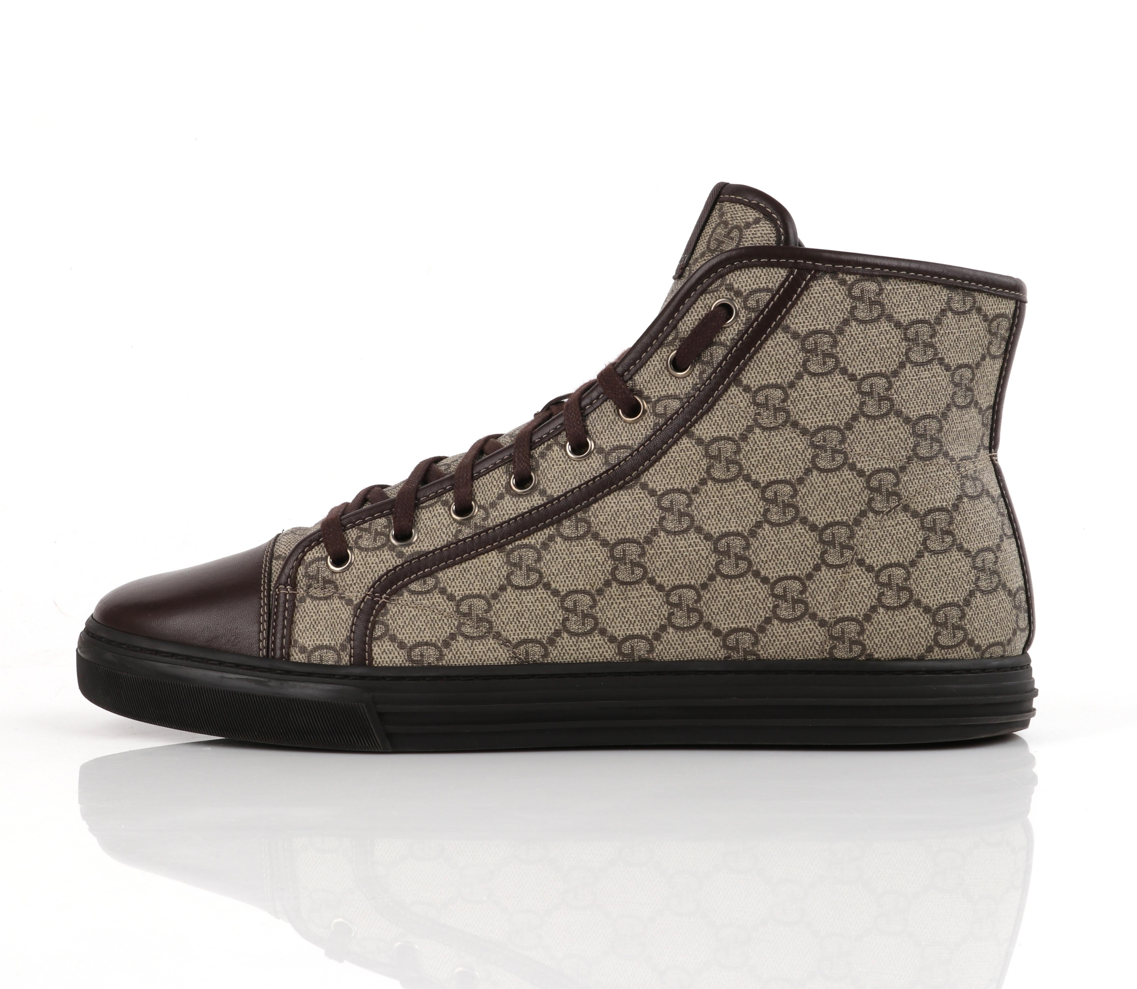 GUCCI A/W 2012 “California” GG Guccissima Monogram Canvas High Top ...