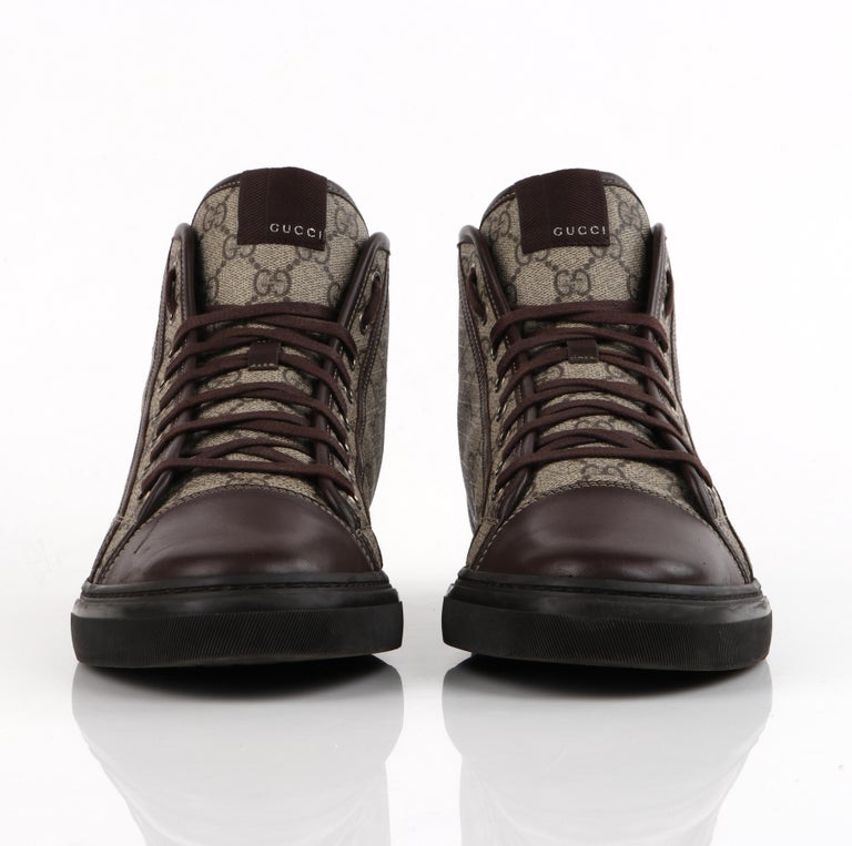Gucci 'California' Monogram Sneakers - Men's 7.5