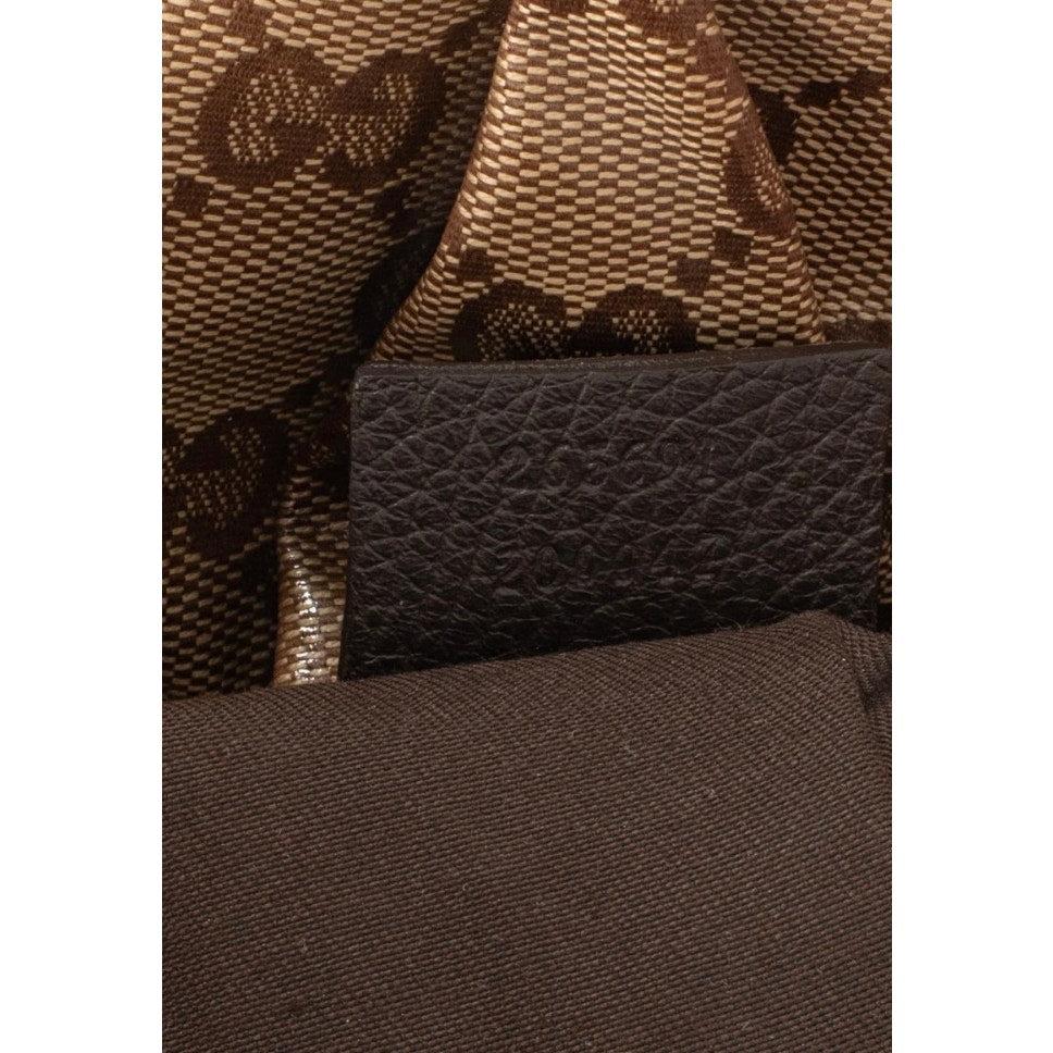 Donna Gucci Abbey Borsa a tracolla in tela GG Beige in vendita