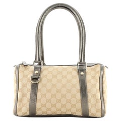 Gucci Abbey Boston Bag GG Canvas Small