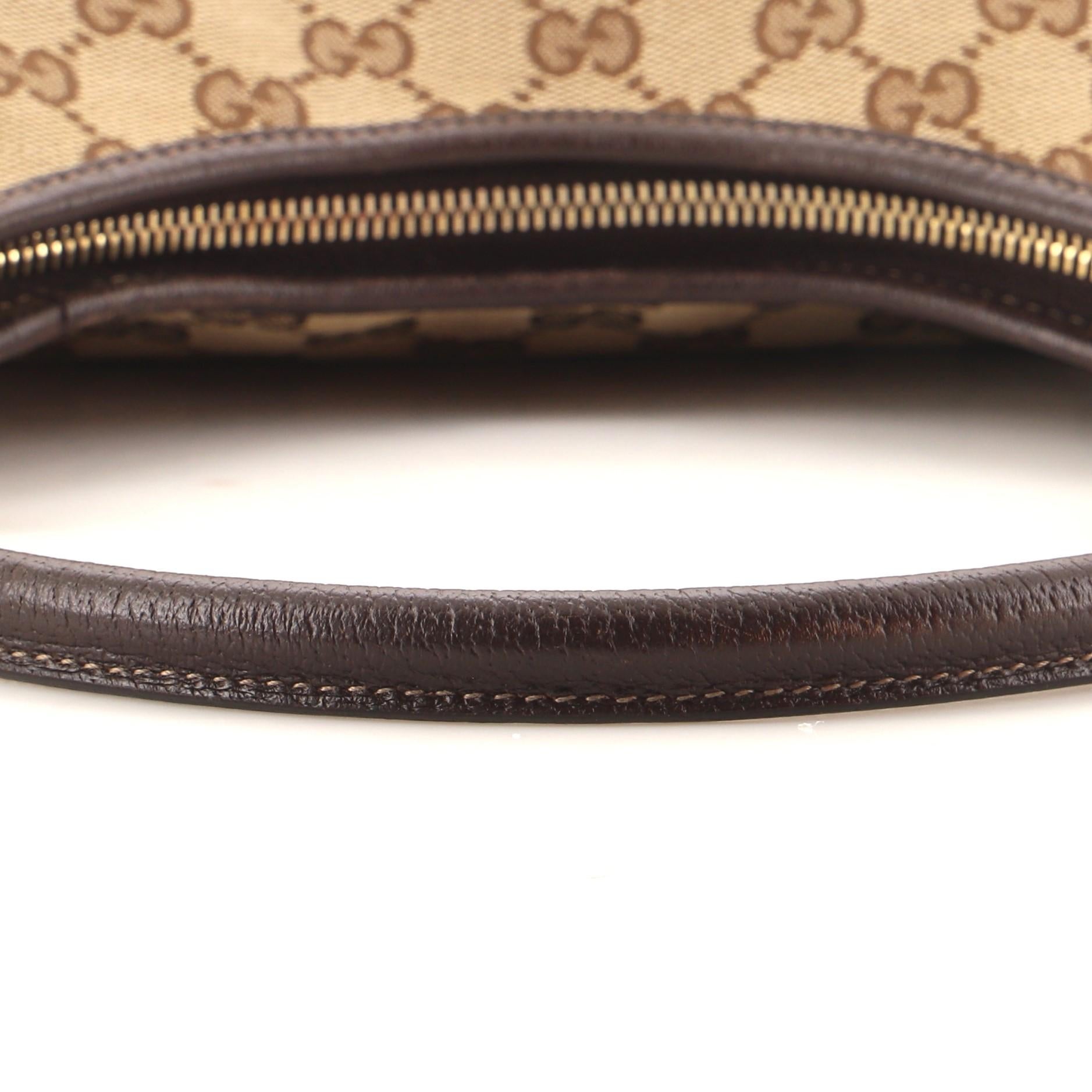 Gucci Abbey D-Ring Hobo GG Segeltuch Medium 1