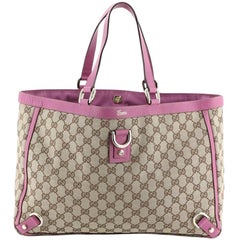 Gucci Abbey D-Ring Tote GG Canvas Large