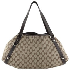 Gucci Abbey Shoulder Bag GG Canvas Medium