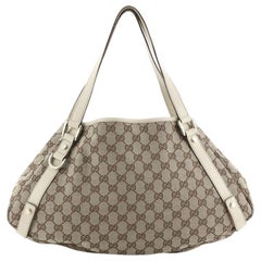 Gucci Abbey Shoulder Bag GG Canvas Medium