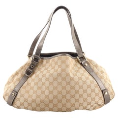 Gucci Abbey Shoulder Bag GG Canvas Medium