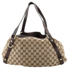 Gucci Abbey Shoulder Bag GG Canvas Medium