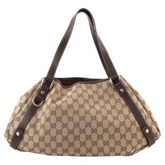 Gucci Abbey Shoulder Bag GG Canvas Medium