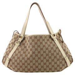 Gucci Abbey Shoulder Bag GG Canvas Medium