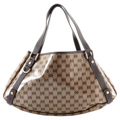 Gucci Abbey Shoulder Bag GG Coated Canvas Medium