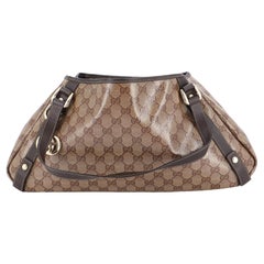 Gucci Abbey Shoulder Bag GG Coated Canvas Medium