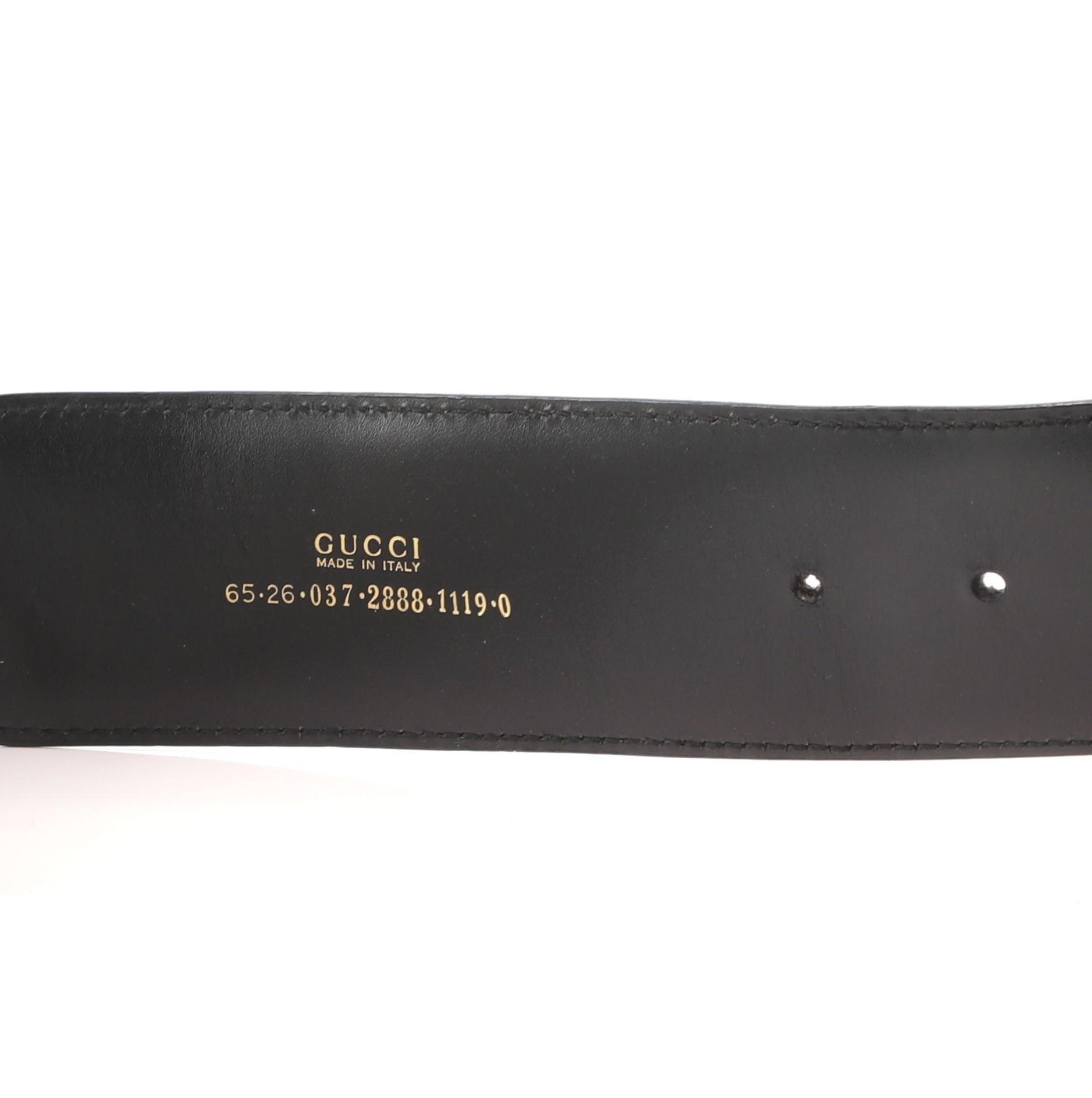 leather-trim signature pony belt