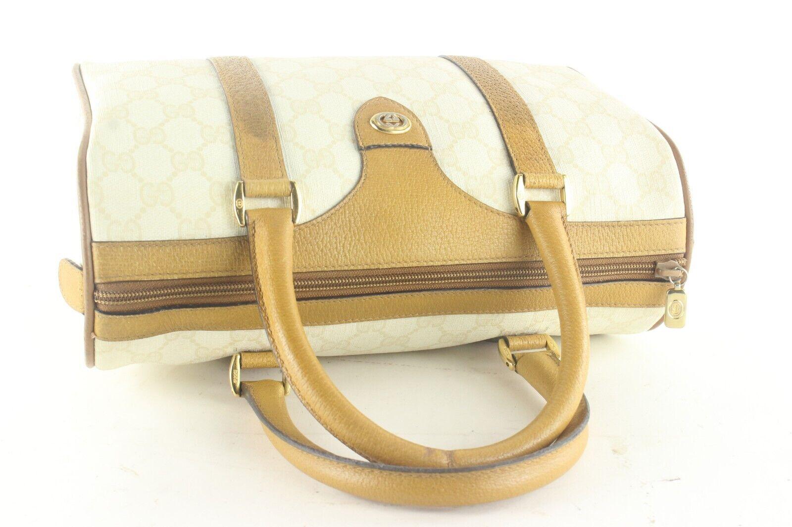 GUCCI Accessory Collection Ivory Monogram Joy Boston Supreme 3GK1017K For Sale 1