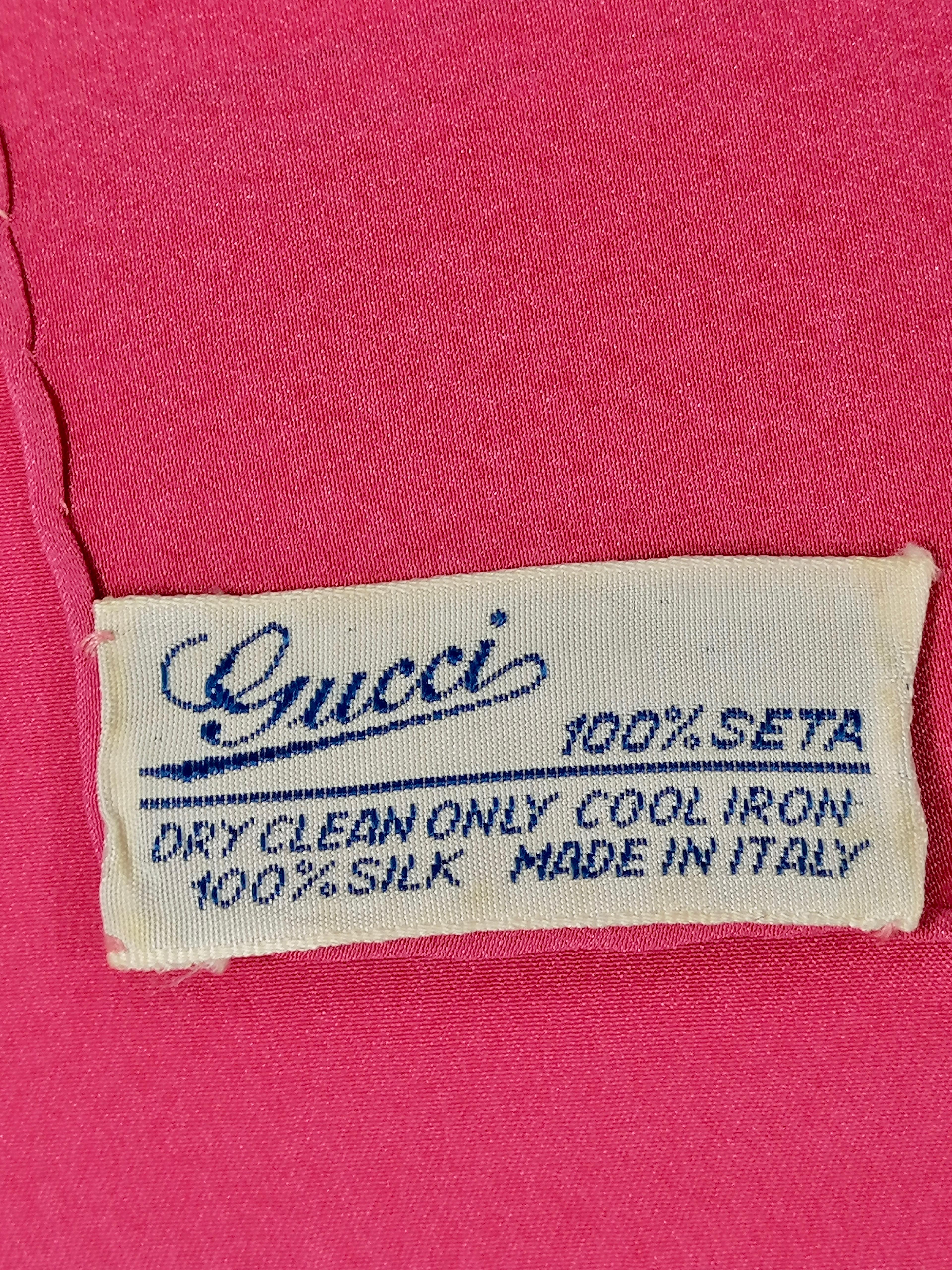 Gucci Accornero silk  scarf 5