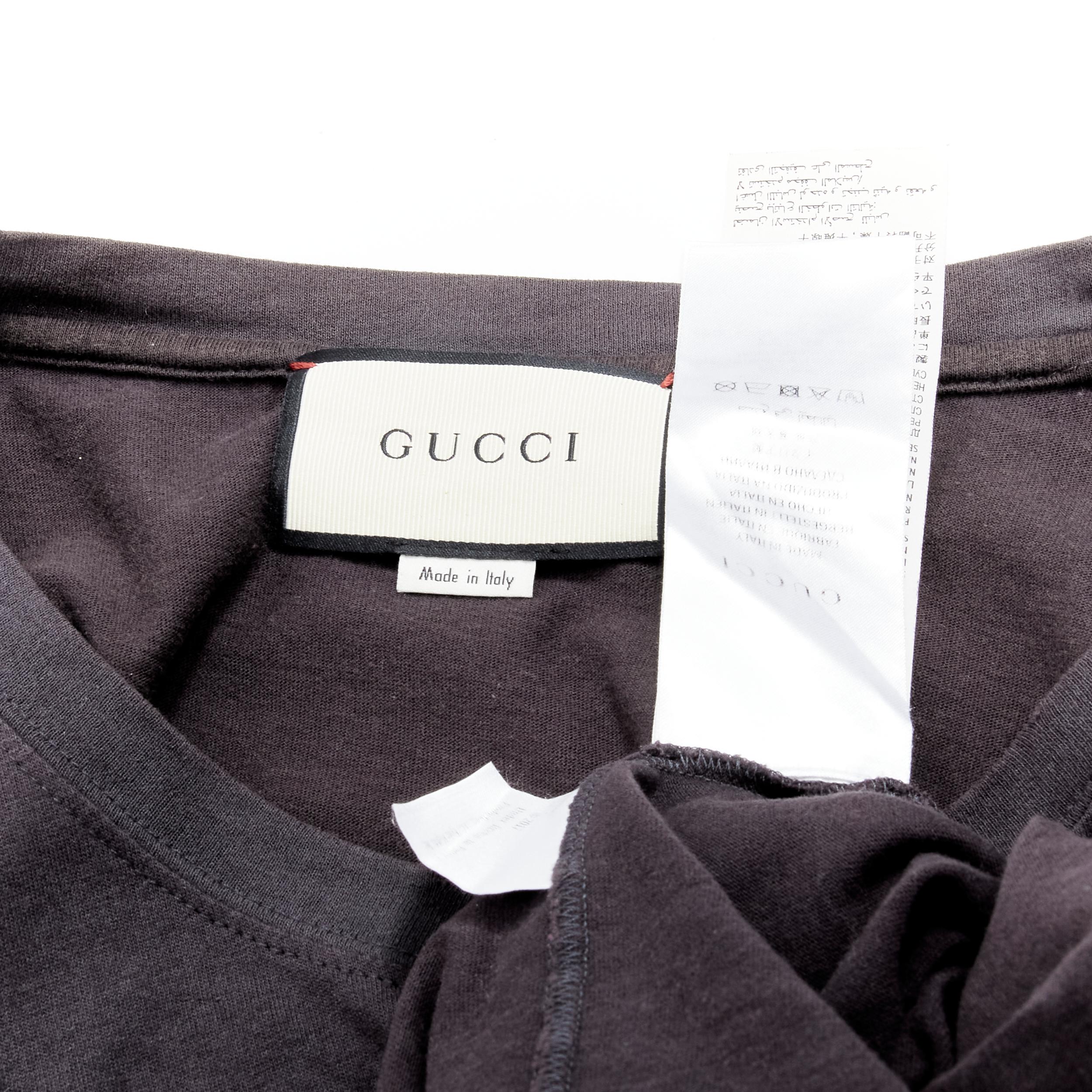 Women's GUCCI ACDC Blow UP Your Video black washed distressed band tshirt S