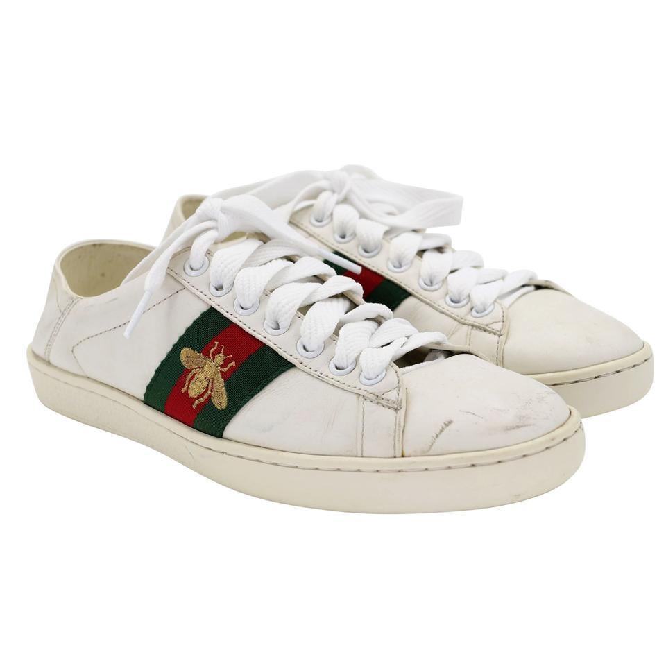 gucci shoes white colour