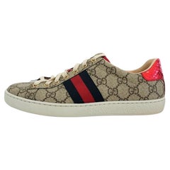 Gucci Ace GG Supreme Canvas Sneakers