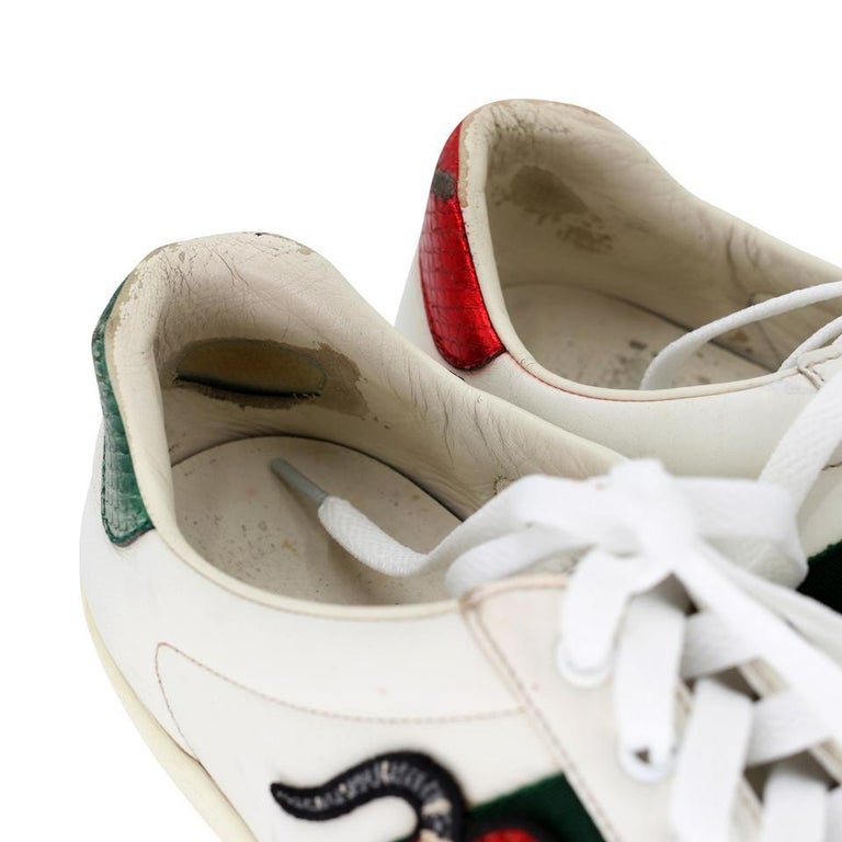 Zapatillas Gucci Snake Gucci Tenis Serpiente Marca Gucci Tenis