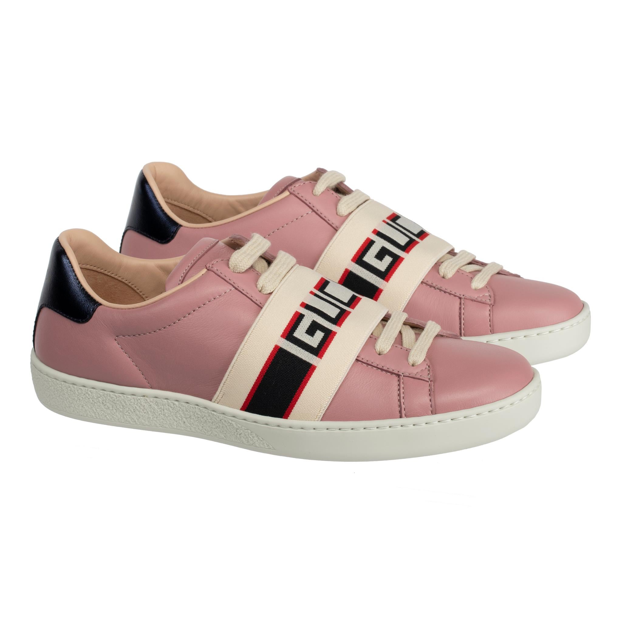 pink and blue gucci shoes