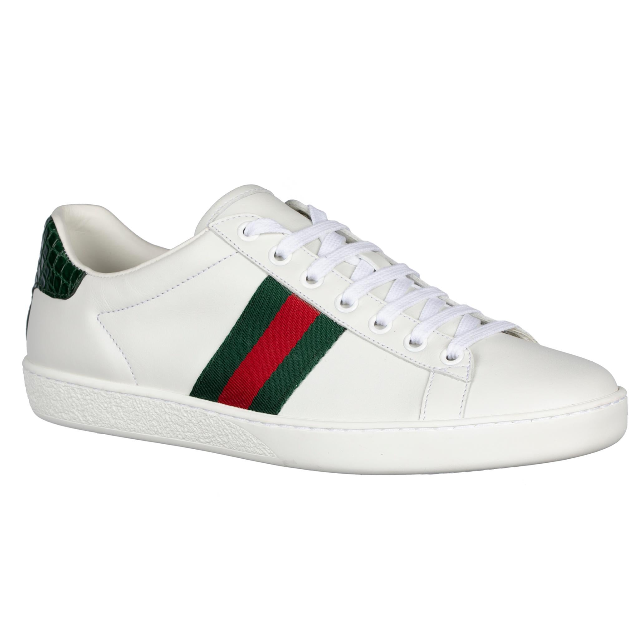 gucci sneakers red and green