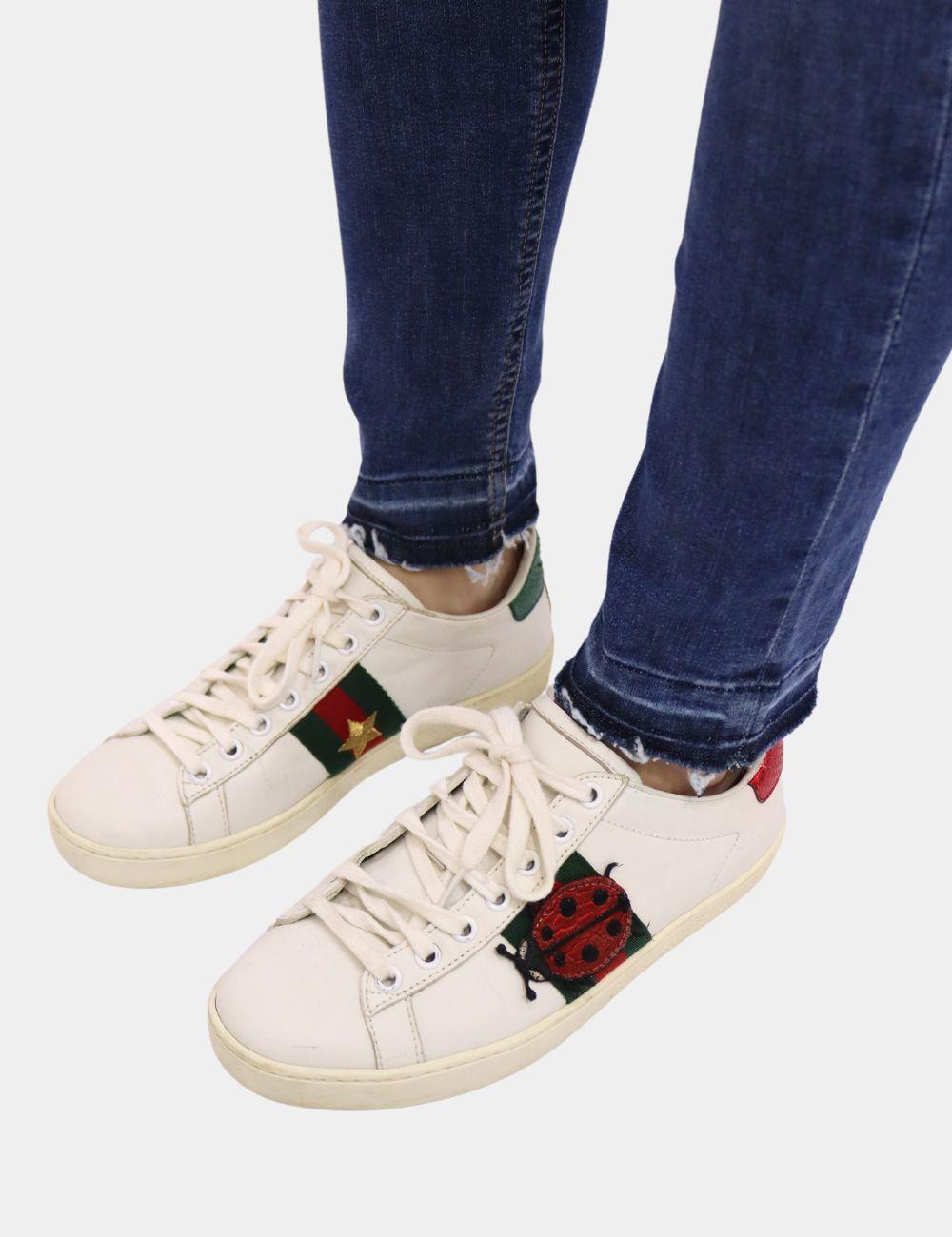 Gucci Ace Sneakers Size EU 36 In Good Condition In Amman, JO